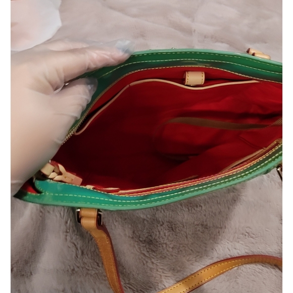 Dooney & Bourke Patent Leather Small Lexington Shopper - Picture 5 of 6